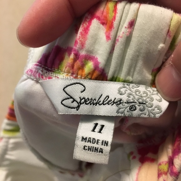 Speechless strapless floral dress size 11 - Picture 3 of 3